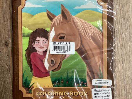 HORSE COLORING BOOK 2PK For Sale