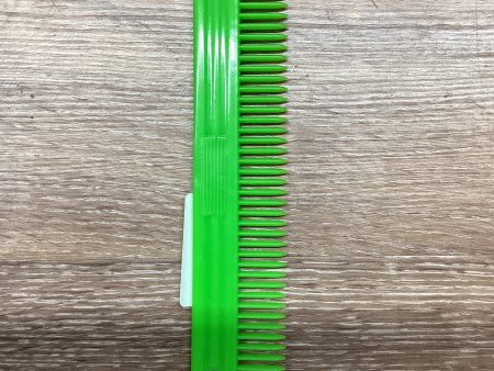 Plastic Grooming Comb GREEN For Sale