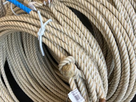 10.5 TAN 60  RANCH ROPE 3 STRAND Discount