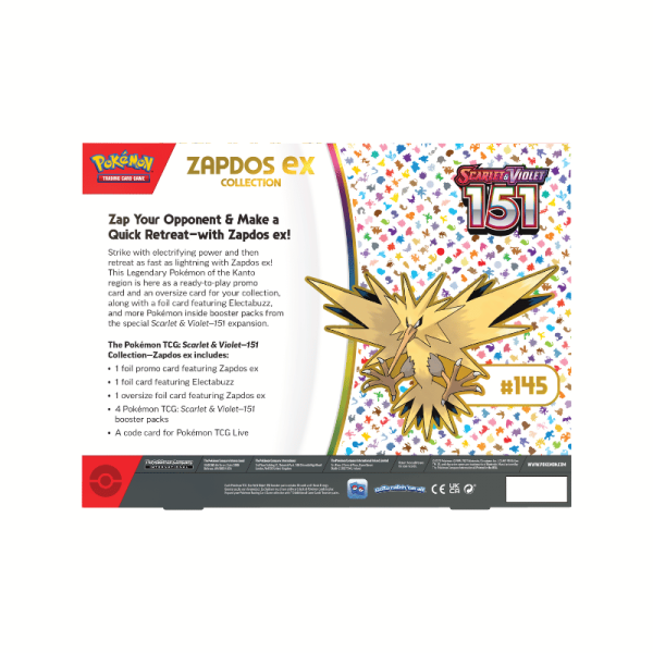 151 Zapdos EX Online Sale