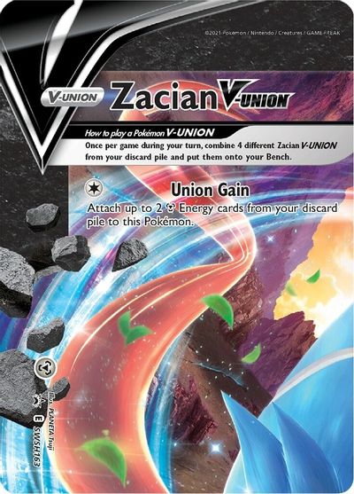 Zacian V-Union (SWSH163) [Sword & Shield: Black Star Promos] Fashion