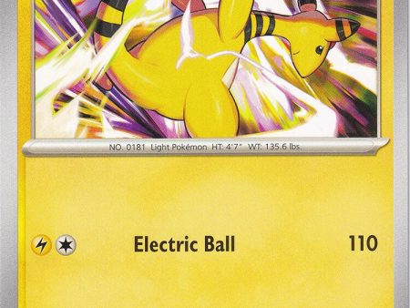 Ampharos (109) (Pikachu Stamp #47) [Battle Academy 2024] Online Sale