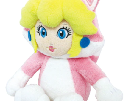 Super Mario: 3D World Series - Neko Cat Peach 10  Plush For Sale