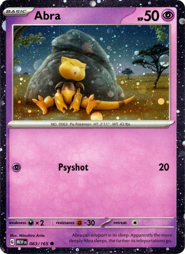 Abra (063 165) (Cosmos Holo) [Miscellaneous Cards] For Sale