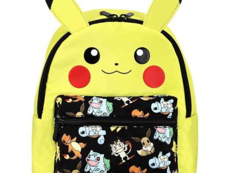 POKEMON PIKACHU DECORATIVE 3D MINI BACKPACK For Discount