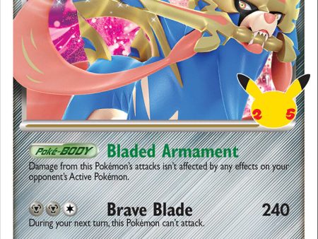 Zacian LV.X (SWSH135) (Celebrations) [Sword & Shield: Black Star Promos] Online Sale