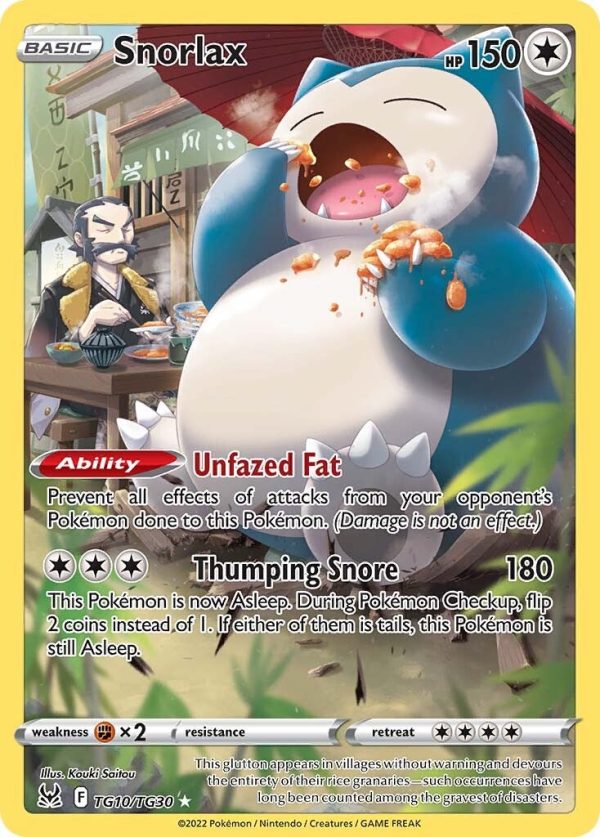 Snorlax (TG10 TG30) [Sword & Shield: Lost Origin] Online