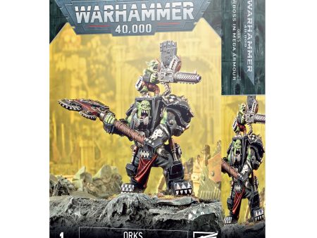 Warhammer 40K: Orks - Warboss in Mega Armour Sale