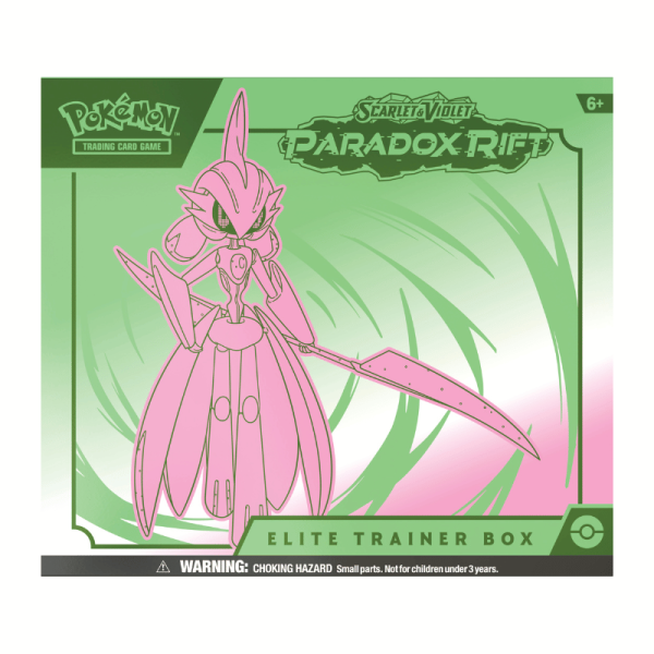 Paradox Rift Elite Trainer Box Iron Valiant Artwork For Cheap