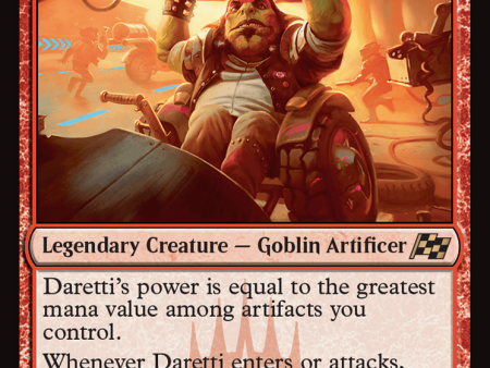 Daretti, Rocketeer Engineer [Aetherdrift] Discount