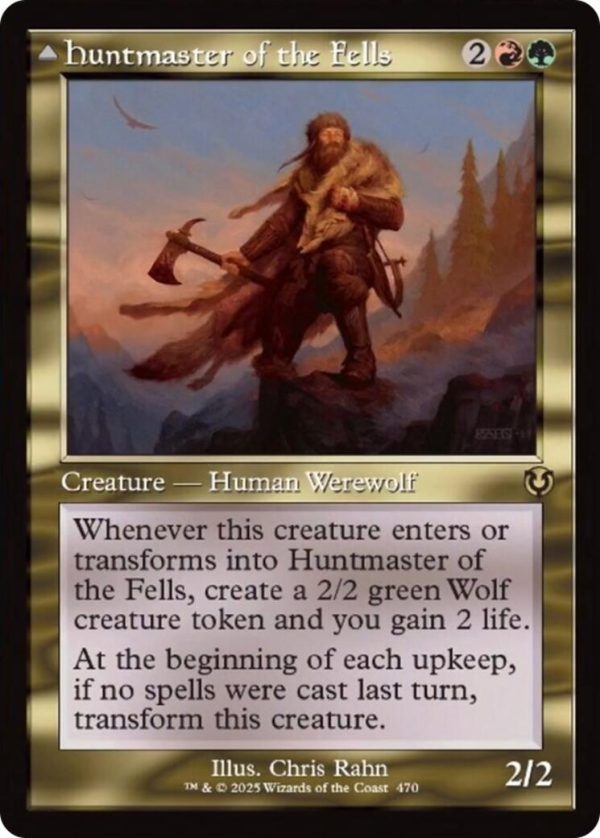 Huntmaster of the Fells (Retro Frame) [Innistrad Remastered] Online now