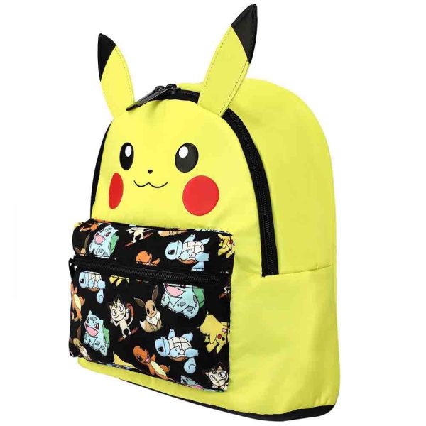 POKEMON PIKACHU DECORATIVE 3D MINI BACKPACK For Discount