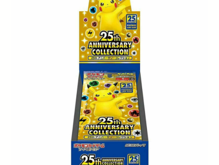 25th Anniversary Collection Pikachu Booster Box Japan Fashion