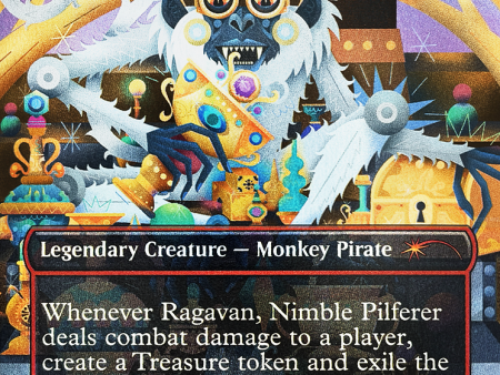 Ragavan, Nimble Pilferer (Borderless) [Secret Lair Showdown] For Cheap