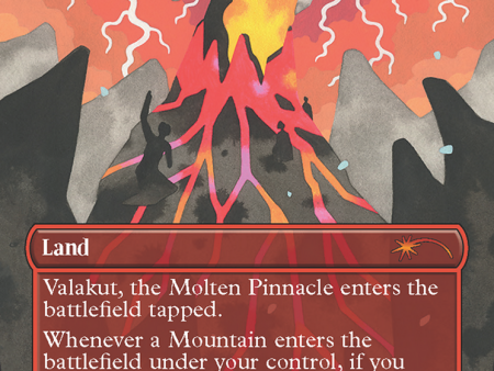 Valakut, the Molten Pinnacle [Secret Lair Showdown] For Cheap