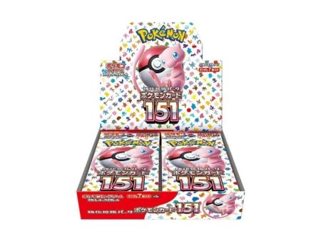 151 Japanese Booster Box Sale