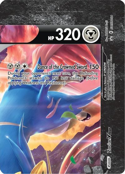 Zacian V-Union (SWSH164) [Sword & Shield: Black Star Promos] For Sale