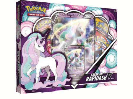 Pokemon: Galarian Rapidash V Box on Sale