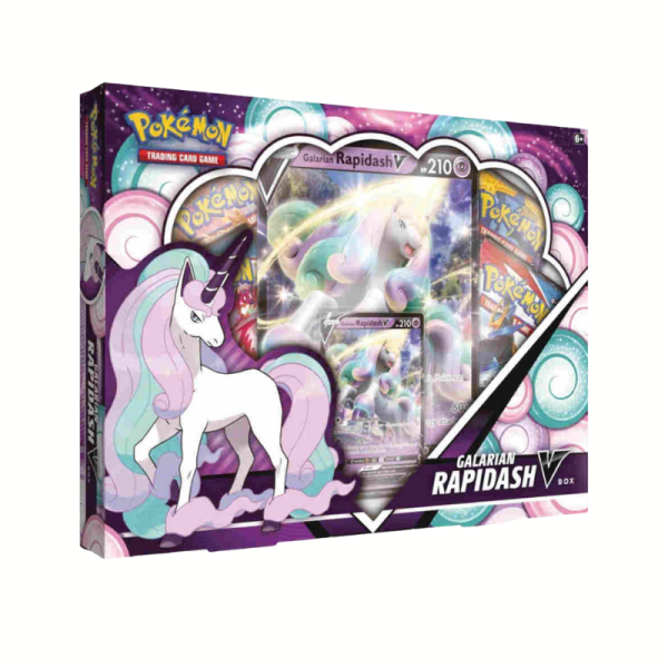 Pokemon: Galarian Rapidash V Box on Sale