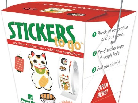 Stickers to Go: Lucky Cat Cheap