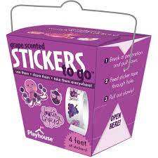 Stickers to Go: Scratch & Sniff - Grape Discount