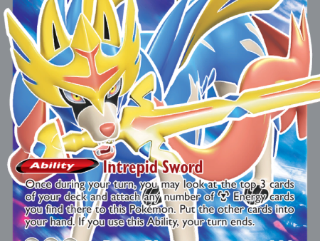 Zacian V (195 202) [Sword & Shield: Base Set] Supply