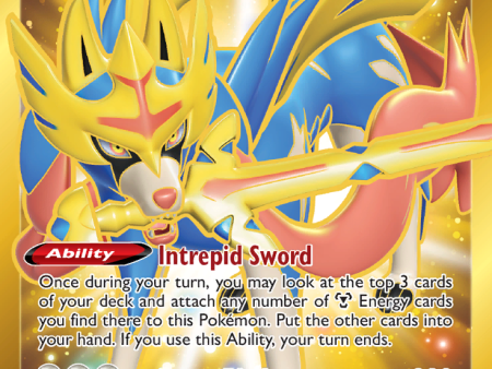 Zacian V (211 202) [Sword & Shield: Base Set] Online Sale