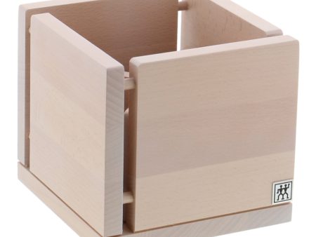 Zwilling Italian Kitchen Utensil Organizer - White-Colored Beechwood on Sale