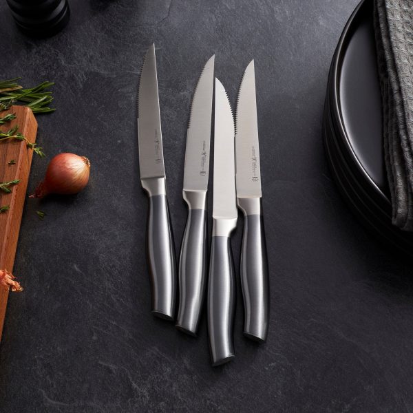 Henckels Graphite 4-pc Steak Knife Set, Stainless Steel For Discount