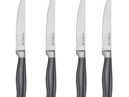 Henckels Graphite 4-pc Steak Knife Set, Stainless Steel For Discount