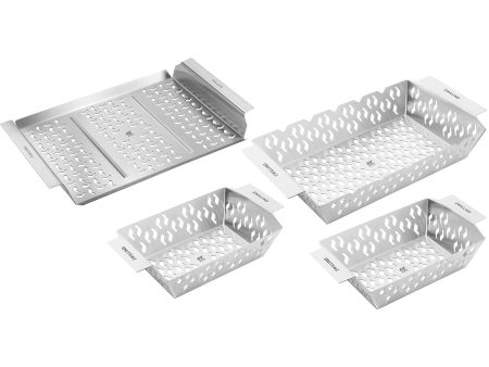 Zwilling BBQ+ 4-pc Grill Basket Set Fashion