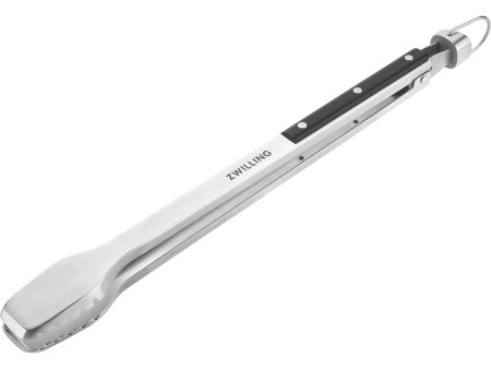 Zwilling BBQ+ 16-inch Triple-Rivet Stainless Steel Grill Tongs Supply