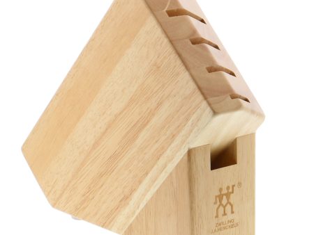 Zwilling Pro Rubberwood Studio 6-slot Knife Block Online Sale