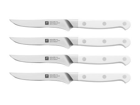 Zwilling Pro Le Blanc 4-pc Steak Knife Set Online Sale