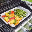 Henckels BBQ 2-pc Stainless Steel Grill Topper And Basket Set Cheap